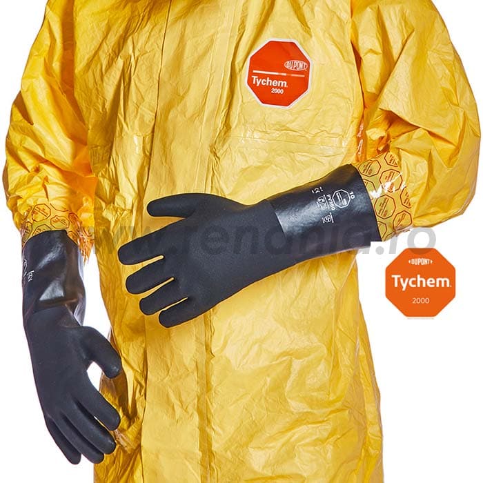 Combinezon protectie chimica Tychem C, Du-pont, art.B906 - variantă 3