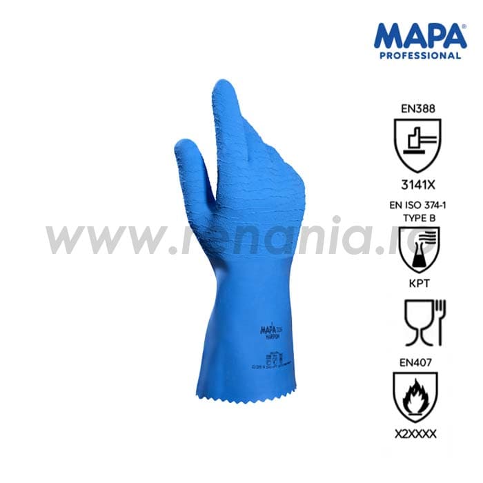 Manusi de protectie chimica Harpon categoria III, art.C751 - variantă 2
