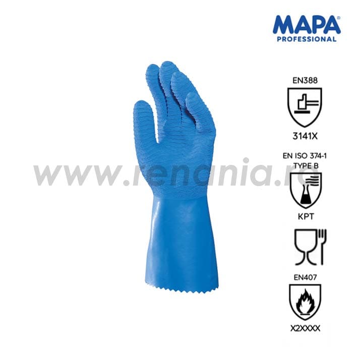 Manusi de protectie chimica Harpon categoria III, art.C751 - variantă 3