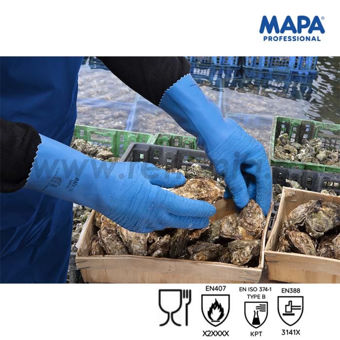 Manusi de protectie chimica Harpon categoria III, art.C751 - variantă 4