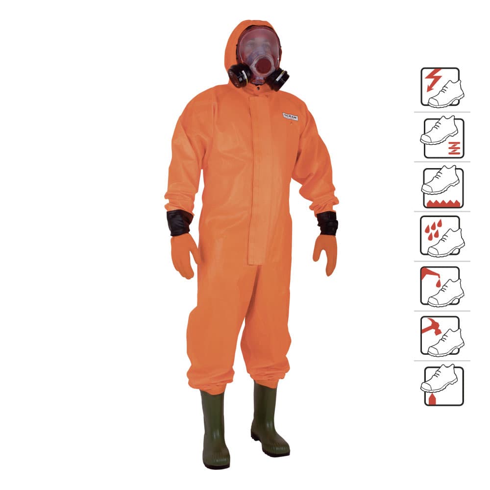 Combinezon de protectie cu cizme S5 integrate Overall, art.A413
