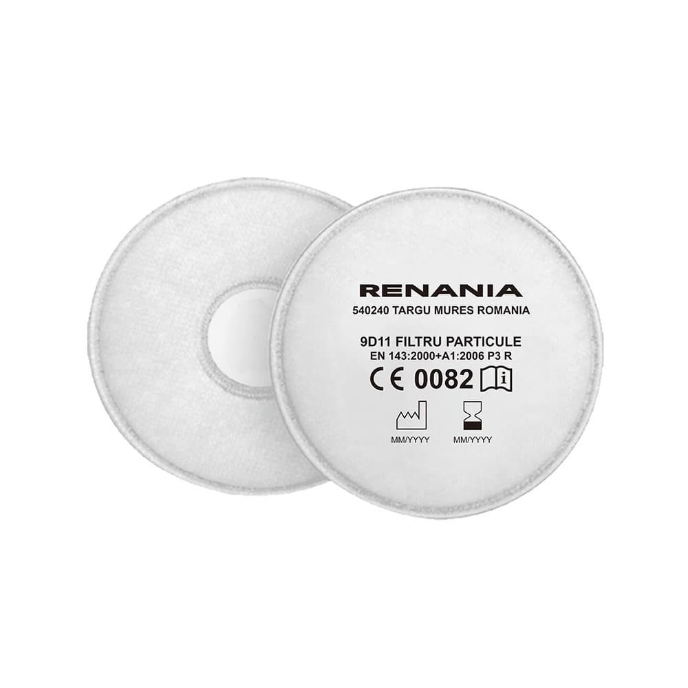 Filtre de protectie respiratorie impotriva particulelor de tip P3 Liberty, Renania, art.9D11