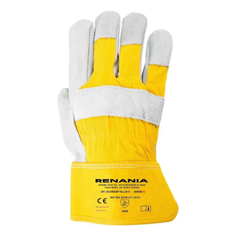Manusi de protectie mecania Reider Yellow N categoria II, Renania, art.25C4