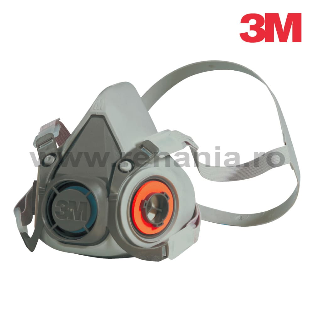 Semimasca cu filtre interschimbabile de protectie respiratorie reutilizabila, 3M, art.D714 (6300)
