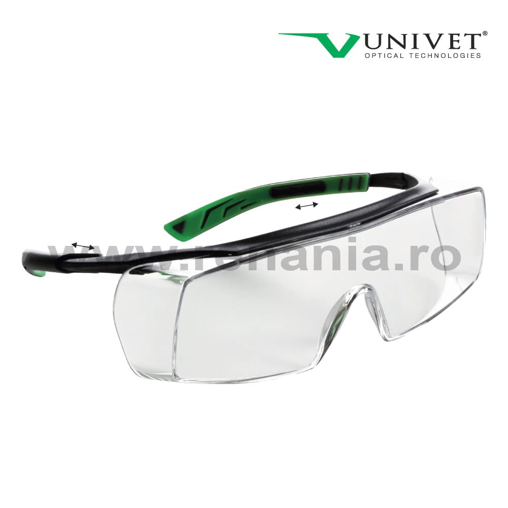Ochelari de protectie 5X7 lentile incolore, Univet, art.D934 (8051)